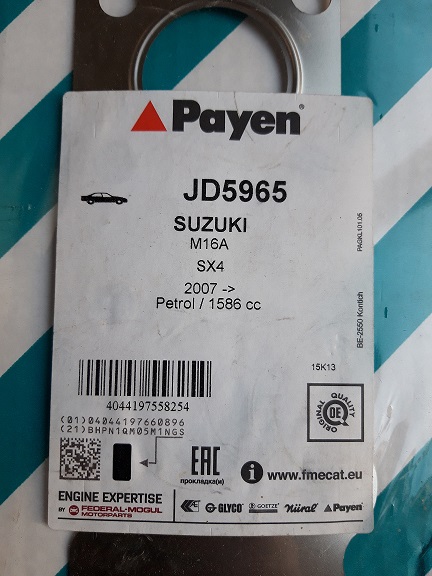 Payen JD5965 / Pakking / Dichtung / Gasket /