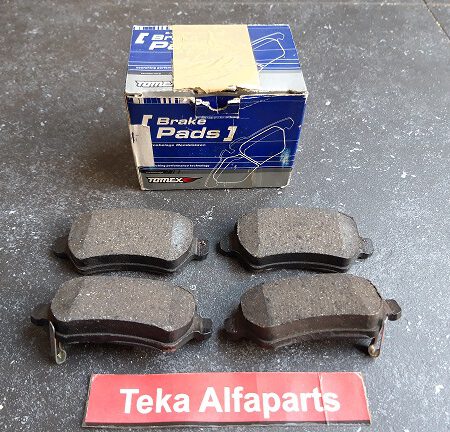 Tomex 3625 WVA 23417 / Remblokken / Brake Pads / Bremsklötze / Opel / Kia