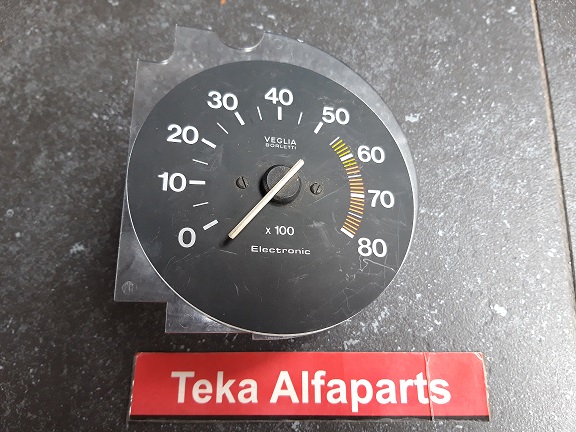 Alfa Romeo 33 / Toerenteller / Tachometer / Drehzahlmesser / 60750011 / Veglia Borletti /