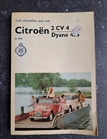 Boek Zelf sleutelen aan uw Citroën 2 CV 4 en Dyane 435 - ANWB - Book - Buch