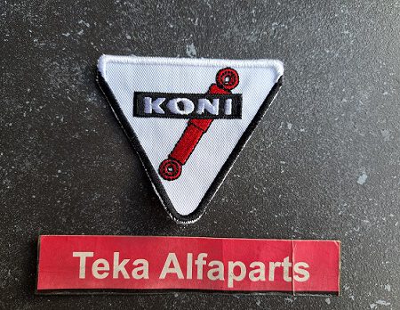 Koni Schokbreker Badge Logo Embleem Emblem Sew