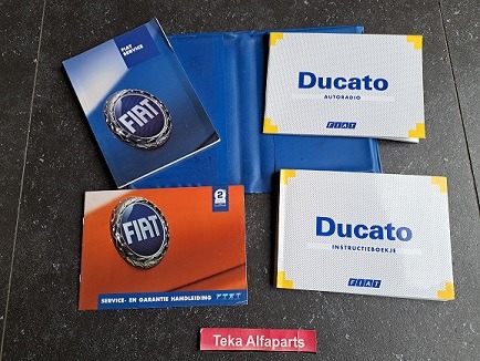 Fiat Ducato / Instructieboekje / Serviceboekje / Informatiemap / Owner's Manual / Bedienungshandbuch