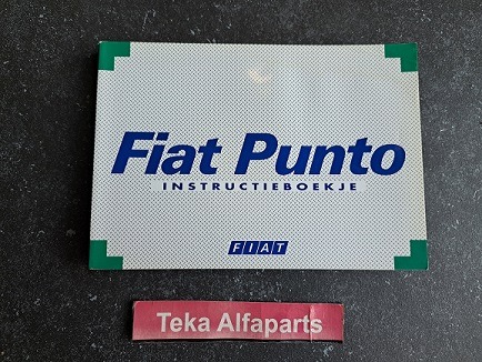 Fiat Punto - Instructieboekje - Manual - 1994