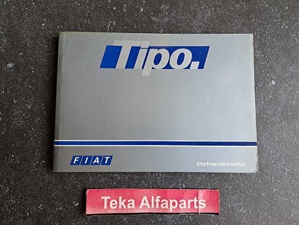 Fiat Tipo - Instructieboekje - Manual - 462.45.351 - 1988