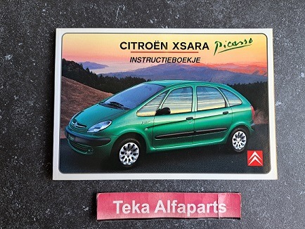 Citroën Xsara Picasso - Instructieboekje - Manual - N68-NL-3001