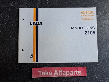Lada 2105 - Handleiding - Instructieboekje - Manual - 1991