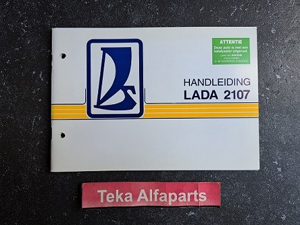 Lada 2107 - Handleiding - Instructieboekje - Manual - 1990