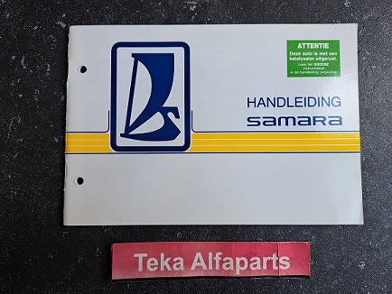 Lada Samara - Handleiding - Instructieboekje - Manual - 1990